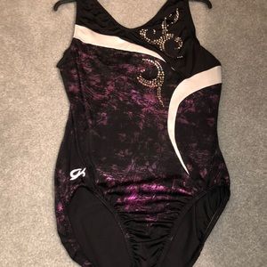 Purple GK Elite gymnastics leo